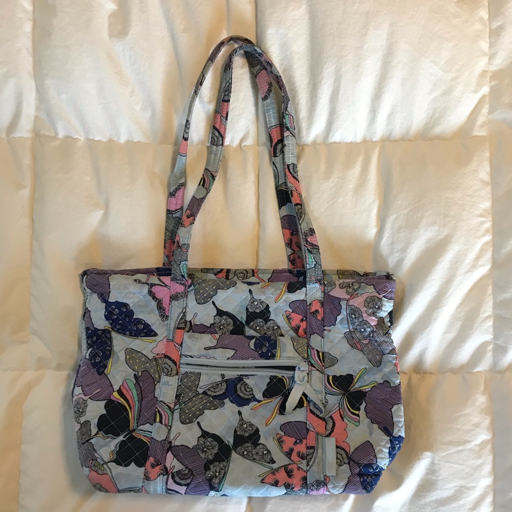 Vera Bradley Mini Tote Butterfly By Blue